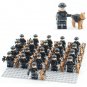21pcs Police Dog Police Minifigures Fit Lego City Police Sets