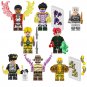 The World Joseph Joestar Polnareff tar Platinum Minifigures Fit Lego JoJo's Bizarre Adventure Sets