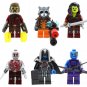 Guardians of the Galaxy 1 Movie Character Minifigures Compatible Lego The Avengers Movie Sets