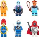 Lion-O Tygra Panthro Cheetara Minifigures Compatible Lego Thundercats Sets