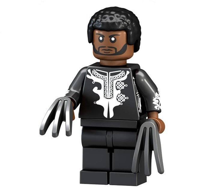 Wakanda T'Challa Minifigures Compatible Lego Black Panther Movie Minifigure