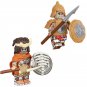 Southern Man Vine Armored Soldier Minifigures Fit Lego Medieval Knight Sets
