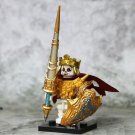 Red Skull King Minifigures Fit Lego Medieval Knight Minifigure
