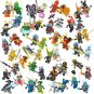 48pcs Ninjago Season 11 Ice Chapter Character Minifigures Compatible Lego Ninjago TV series