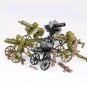 Maxim Gun Mountain Gun Quadruple antiaircraft gun Fit Lego WW2 Weapon accessory