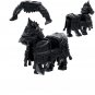 Heavy War-Horse Minifigures Fit Lego Medieval Knights Minifigure