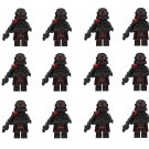 12pcs Purge Trooper Minifigures Fit Lego Star Wars Republic Commando Minifigure