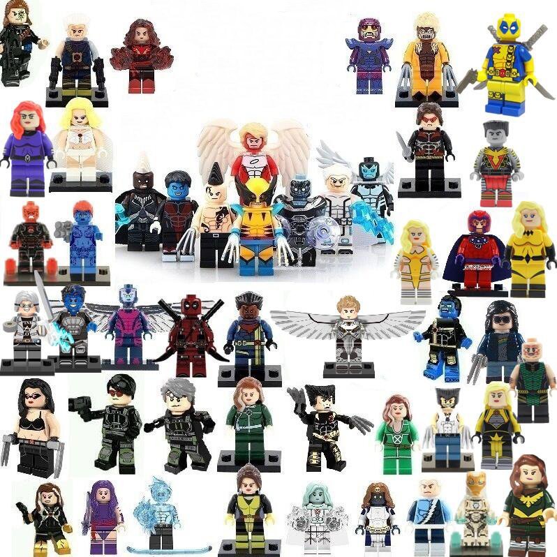 50pcs X-Men Movie Series Character Minifigures Compatible Lego Movie 2024