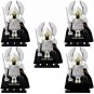 5 Heavy Gondor Fountain Guard Minifigures Compatible Lego The Lord of the Rings Sets