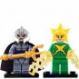 Electro and Ocean Master Minifigures Fit Lego DC Super Heroes Sets