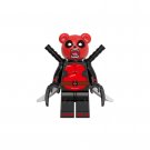 Panda Deadpool Minifigures Fit Lego Absolute Carnage vs.Deadpool Sets