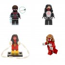 Madame Web Spider-Girl Minifigures Compatible Lego Superhero Movie Sets