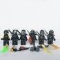 6pcs Cole Minifigures Fit Lego Ninjago Sets