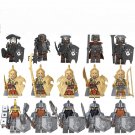 Elves Dwarf vs Uruk-hai Minifigures Fit Lego The Hobbit The Battle of the Five Armies Sets