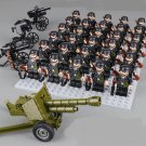 Germany Artillery army Minifigures Fit Lego WW2 Military Artillery Sets
