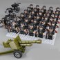 Germany Artillery army Minifigures Fit Lego WW2 Military Artillery Sets