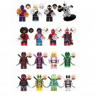 Spider-Man Into the Spider-Verse and Deadpool Minifigures Fit Lego Superhero Movie Sets