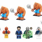 9pcs Fantastic Four Thing Invisible Woman Human Torch Minifigures Lego Sets