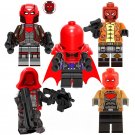 Red Hood Jason Todd Minifigures Compatible Lego DC Justice League Sets