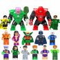 Kilowog Sinestro Abin Sur Tomar Atros Minifigures Compatible Lego DC Green Lantern Sets