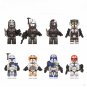 Commander Cody Rex Jesse Clone Force Minifigures Fit Lego Star Wars Sets