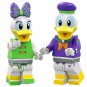 Donald Duck and Daisy Duck Minifigures Compatible Lego Wedding Gift Sets