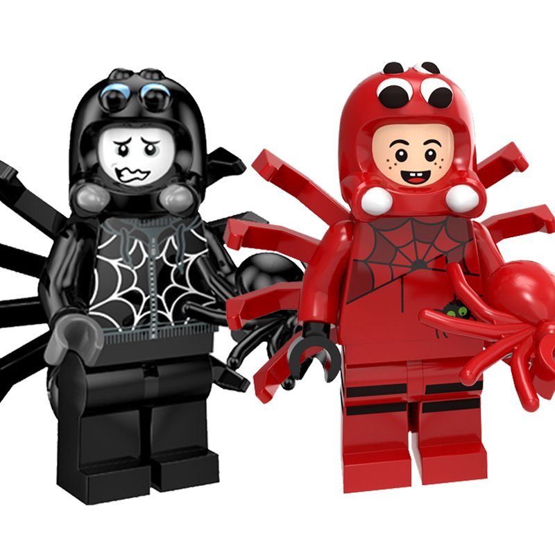 Spider Guy Lovers Minifigures Compatible Lego Valentine's Day Gift