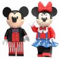 Mickey and Minnie Minifigures Compatible Lego America Comic Sets