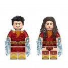 Shazam and Mary Batson Minifigures Fit Lego Shazam Movie Sets
