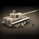 Germany Panzerkampfwagen VI Ausf. E Tiger I Tank Minifigures Fit Lego WW2 Tank Sets