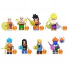 Dragon Ball Z Son Gohan Son Goku Minifigures Fit Lego Anime Sets