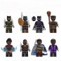 M'baku Shuri W'kabi Erik Killmonger Minifigures FIt Lego Black Panther Sets