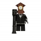 Wall Clock Man Minifigures Fit Lego Skibidi Toilet Minifigure