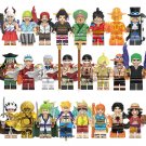 24pcs One Piece Comic Character Minifigures Compatible Lego Toy