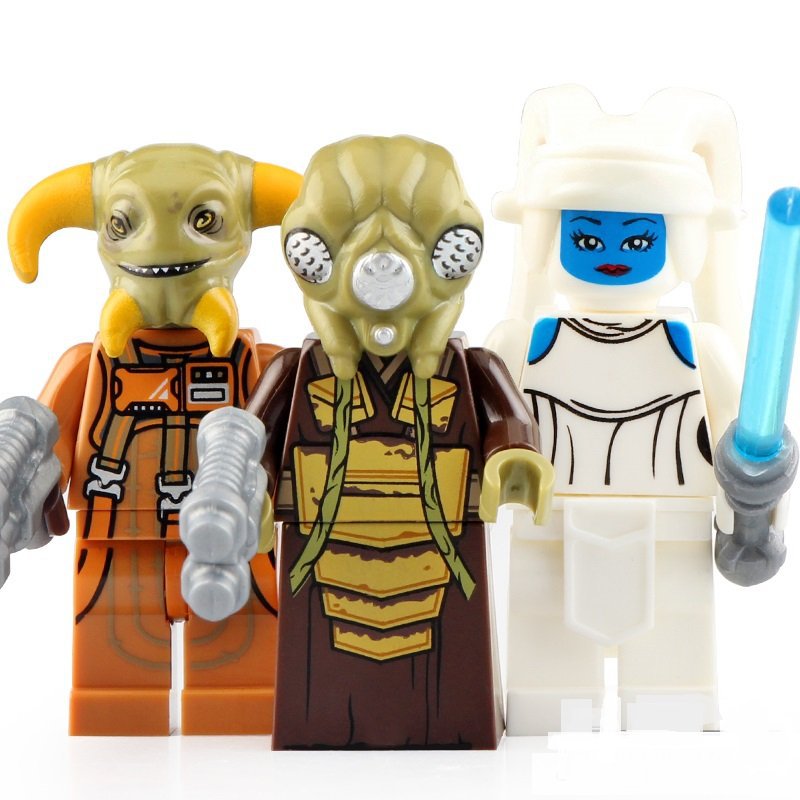 Aayla Secura bliaux Kuras Minifigures Fit Lego Star Wars Sets