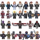 26pcs Natasha Romanoff Black Widow Movie Minifigures Lego Super Heroes Sets