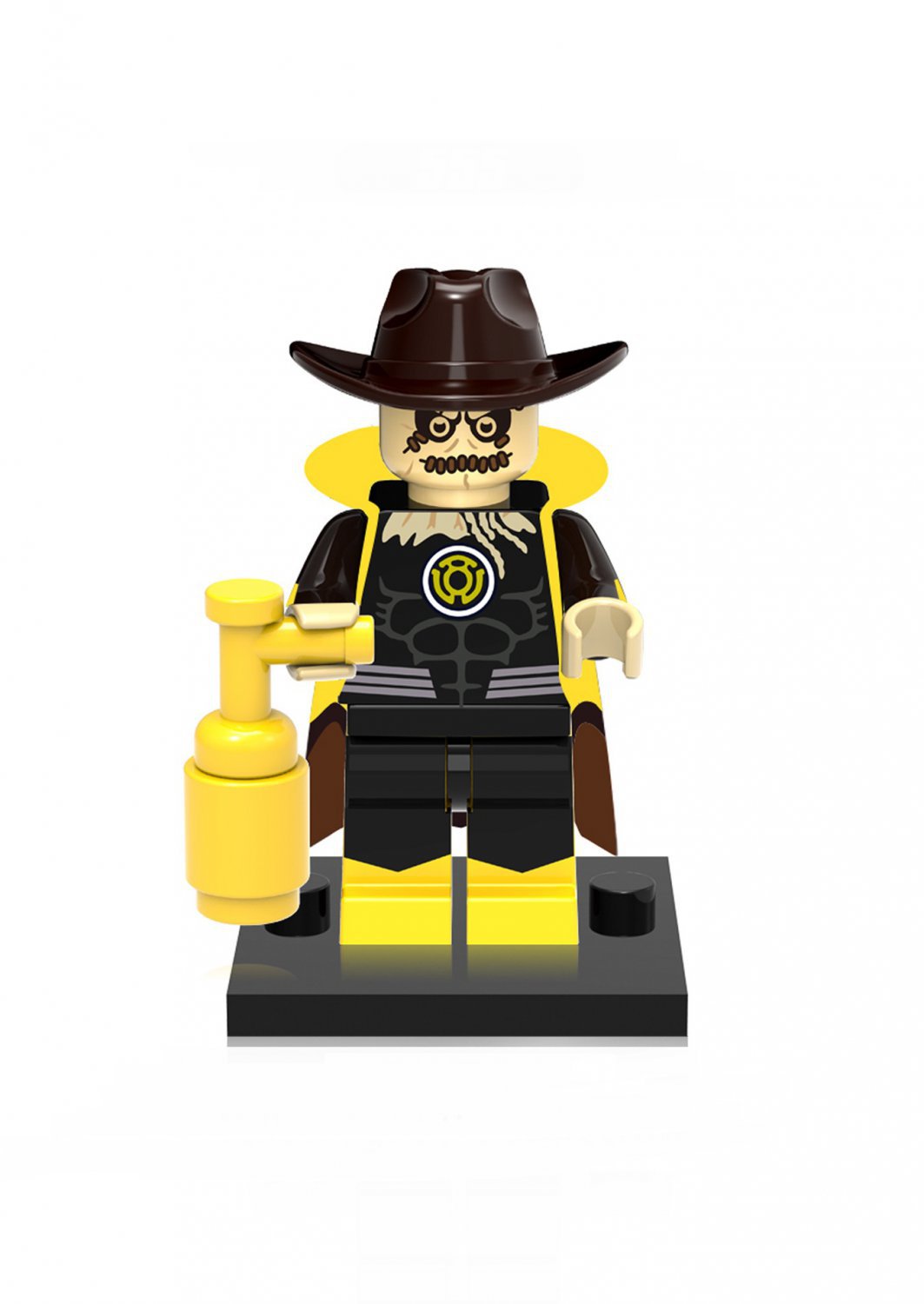 Yellow light the Scarecrow Minifigures Compatible Lego DC Super Heroes Minifigure