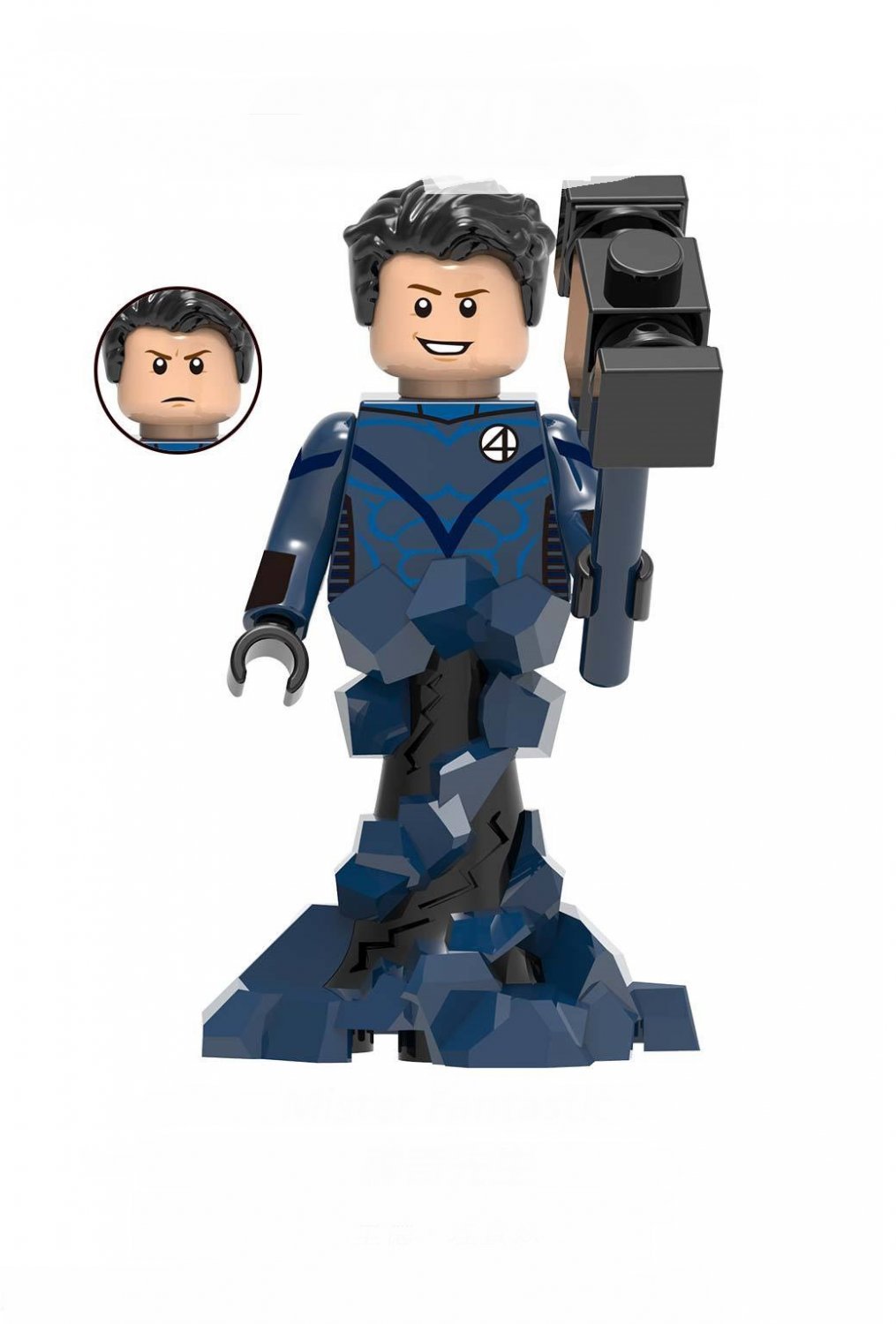 Mister Fantastic Minifigures Fit Lego The Fantastic Four Minifigure