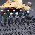 Air Force Fighter Plane Air Force Soldier Minifigures Fit Lego Military Air Force Sets