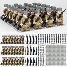 24pcs Soviet Red Army Minifigures Fit Lego WW2 Military Sets