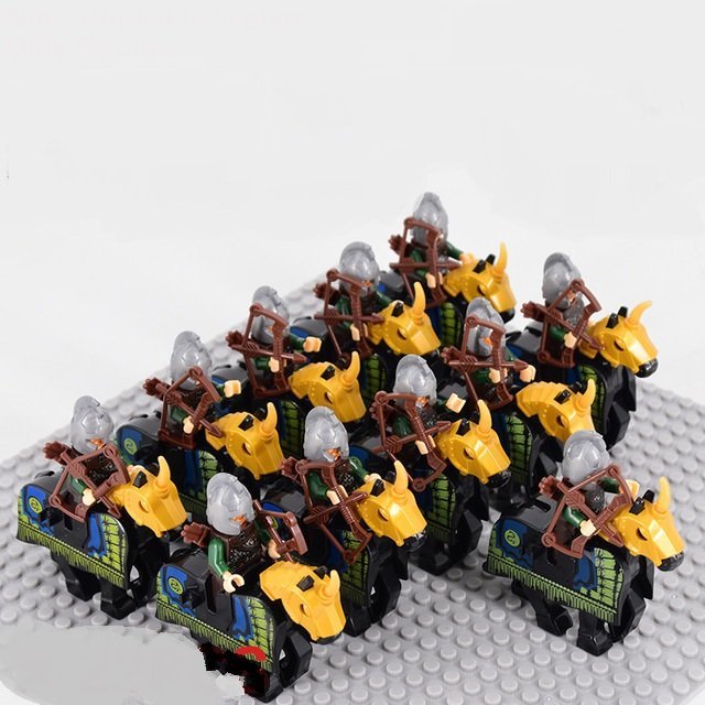 11pcs Riders of Rohan Minifigures Fit Lego The Lord of the Rings Sets