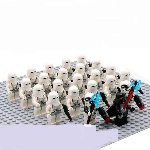 23pcs First Order Snowtroopers Darth Vader Minifigures Fit Lego Star Wars Sets