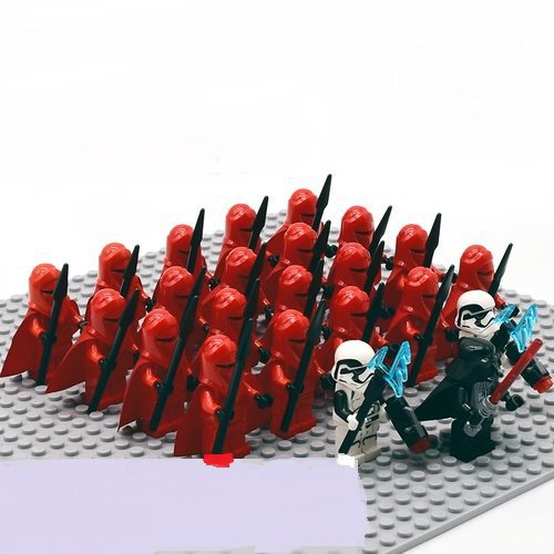 23pcs Emperor's Royal Guard Minifigures Fit Lego Star Wars Movie Sets