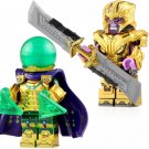 Mysterio and Thanos Minifigures Compatible Lego The Avengers TV Sets