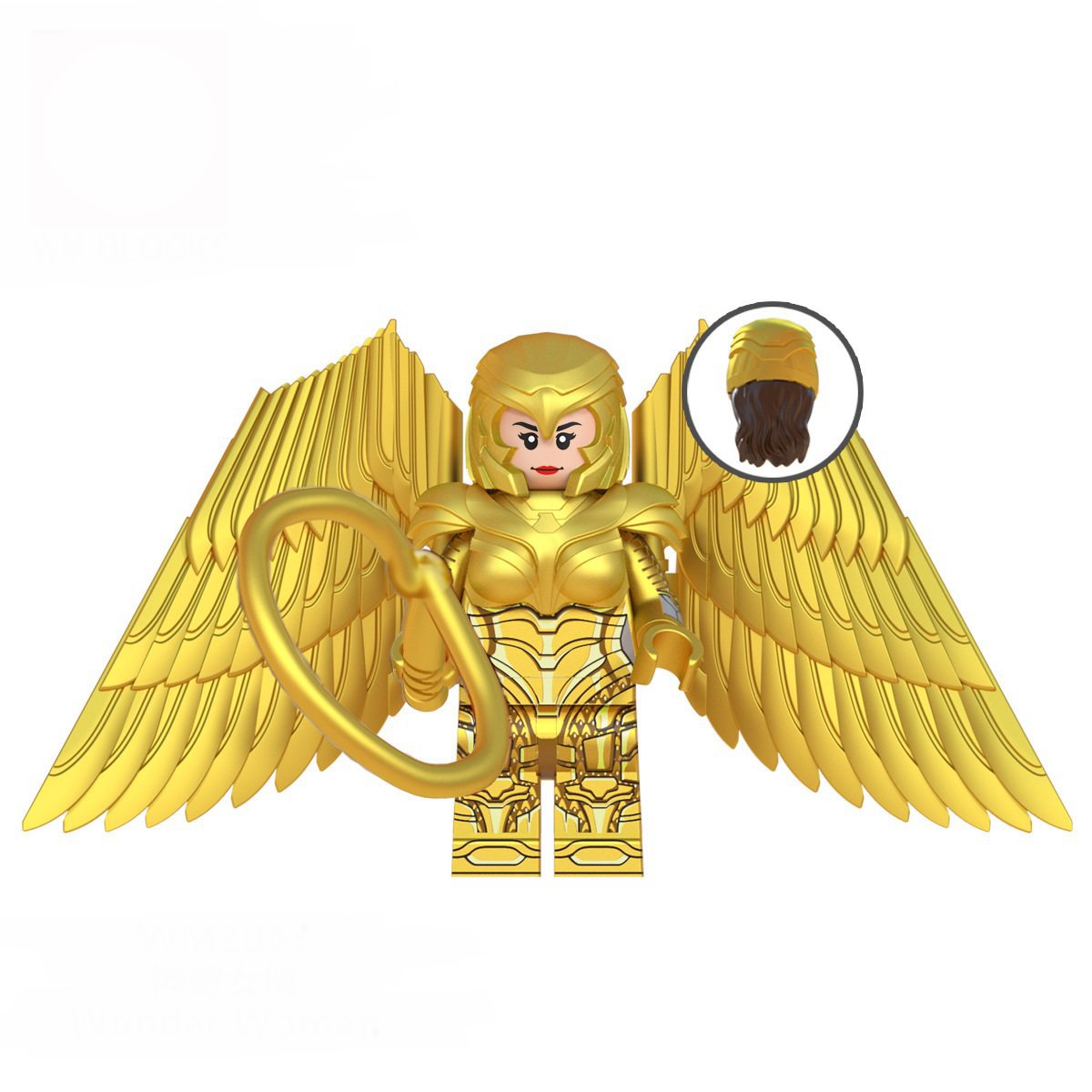 Golden wing Wonder Woman Minifigures Justice League Minifigure