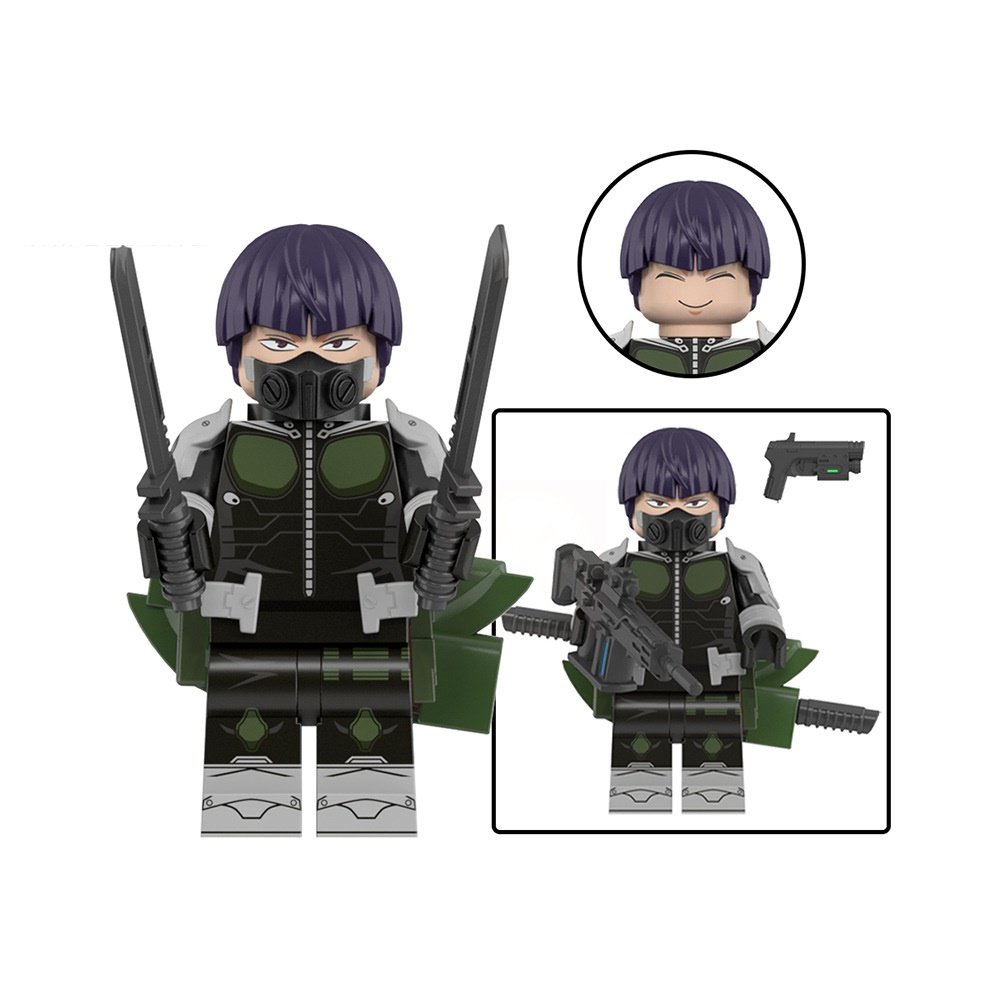 Soshiro Hoshina Minifigures Fit Lego Kaiju No. 8 Minifigure