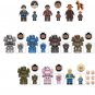 10pcs Fallout Season 1 Power Armor character Minifigures Fit Lego Movie Sets