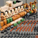 Japanese Army Commando Truck Minifigures Fit Lego WW2 Pacific War Sets
