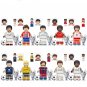 Ronaldo Saka Kane Reus Messi Martinez Minifigures Fit Lego European football players Sets