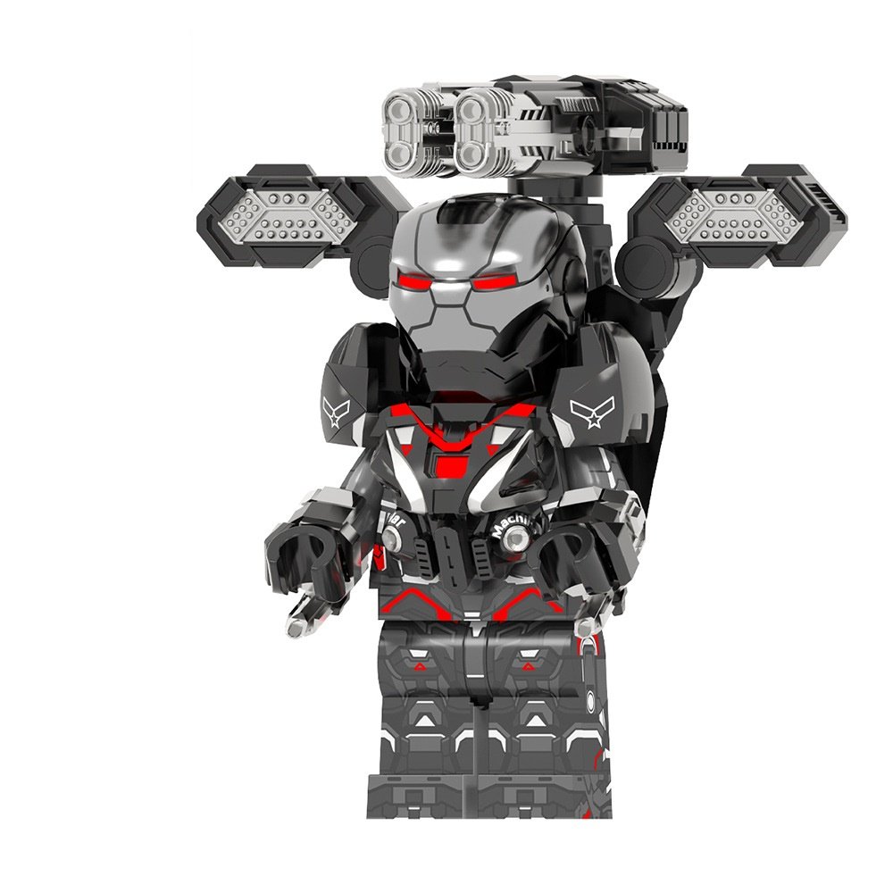 War Machine Mark 7 Laser Cannon Minifigures Fit Lego The Avengers Minifigure